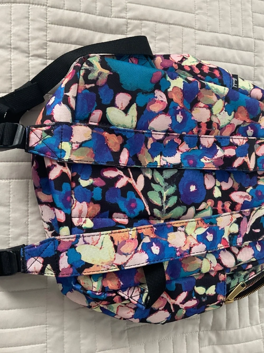 Herschel floral backpack